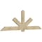 Ekena Millwork Kennewick Rough Sawn Timber Gable Bracket, Douglas Fir, 96"W x 32"H x 2"D x 6"F, 8/12 Pitch GBW096X32X0206KEN00RDF - alternate 4